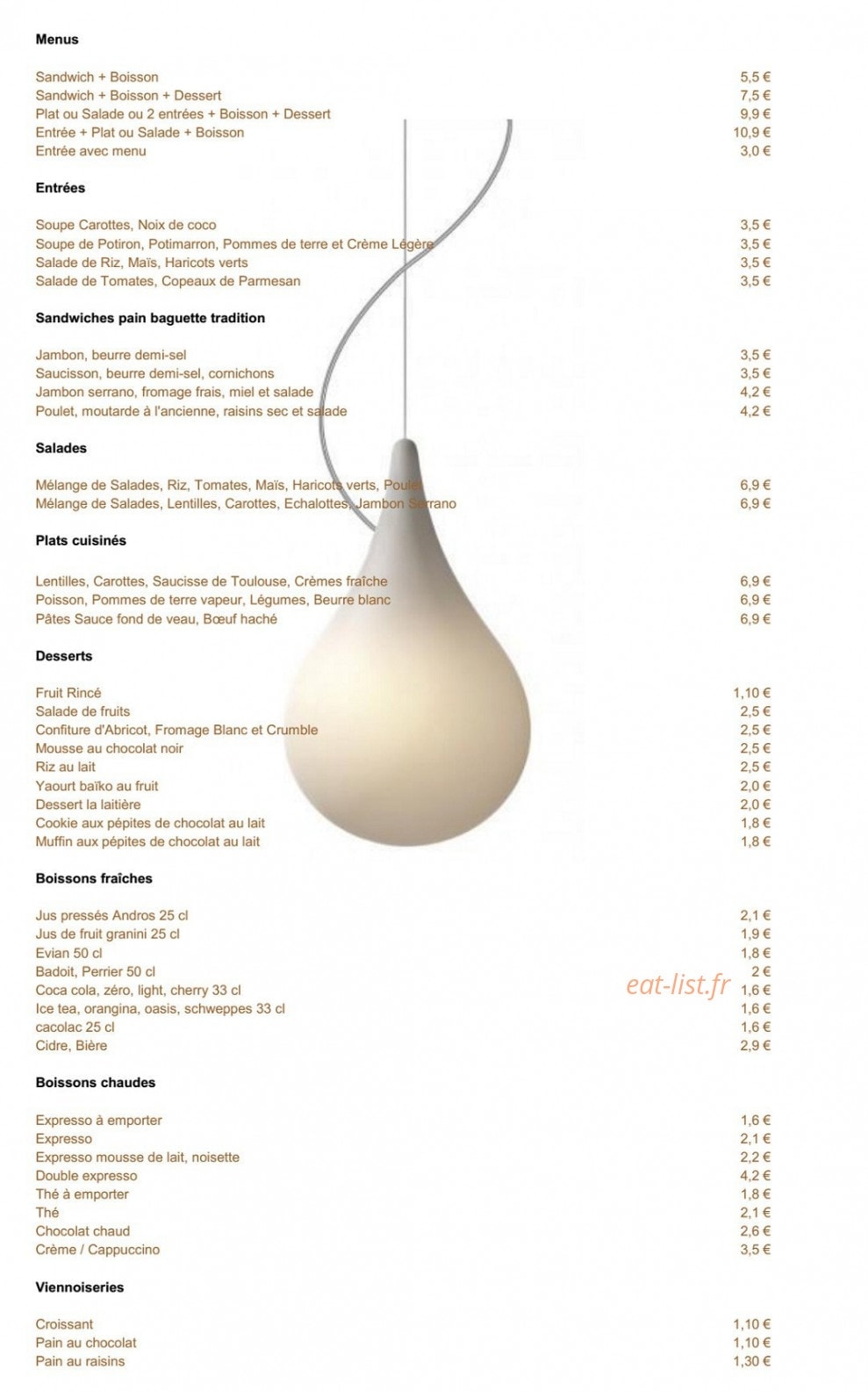 Le Bot — carte page 1