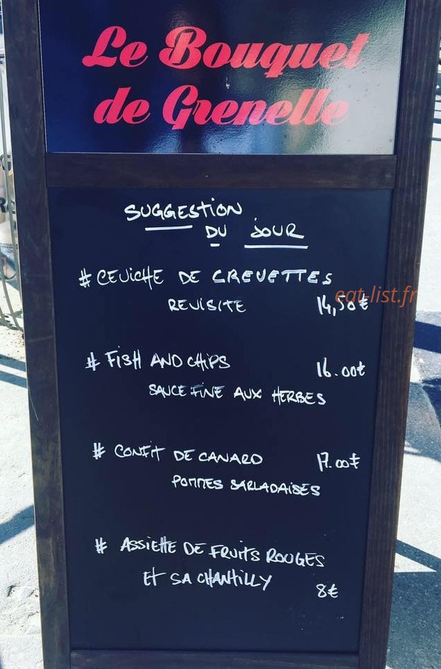 Le Bouquet de Grenelle — carte page 1
