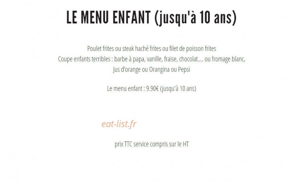 Le Café du Commerce — carte page 5