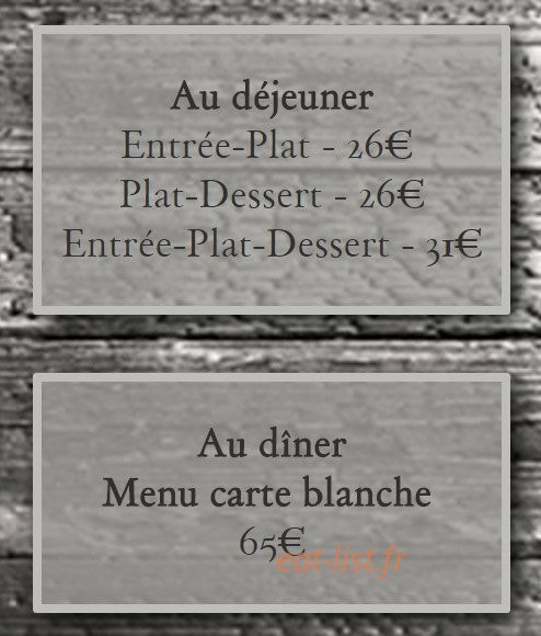 Le Clos Y — carte page 1