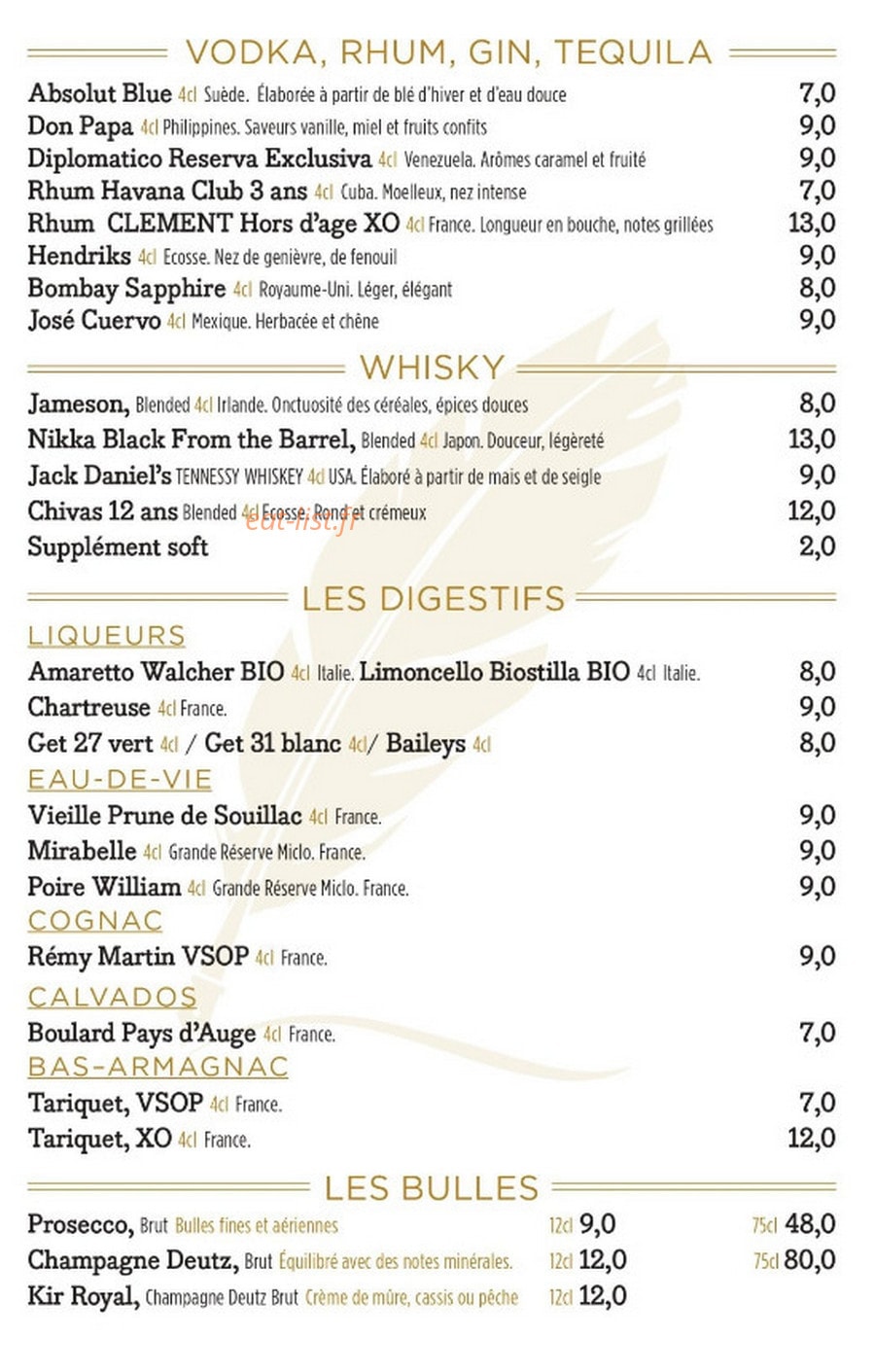 Le Convention — carte page 8