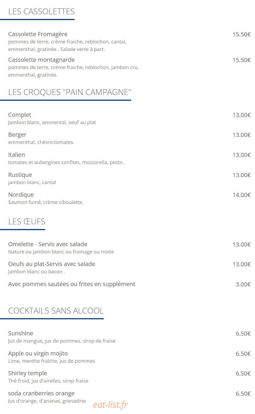 Le Cosmos — carte page 3