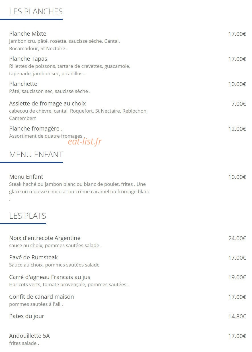 Le Cosmos — carte page 5