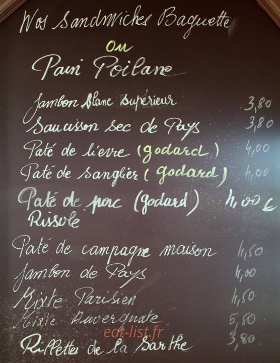 Le Dis Vin — carte page 2
