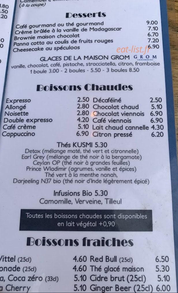 Le Lutetia — carte page 4