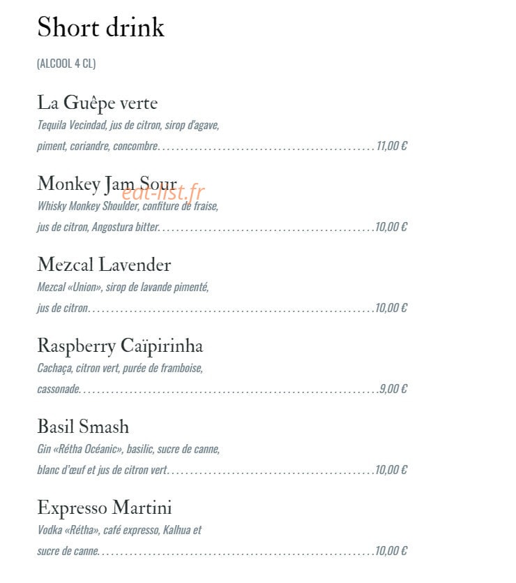 Le Marché — carte page 7