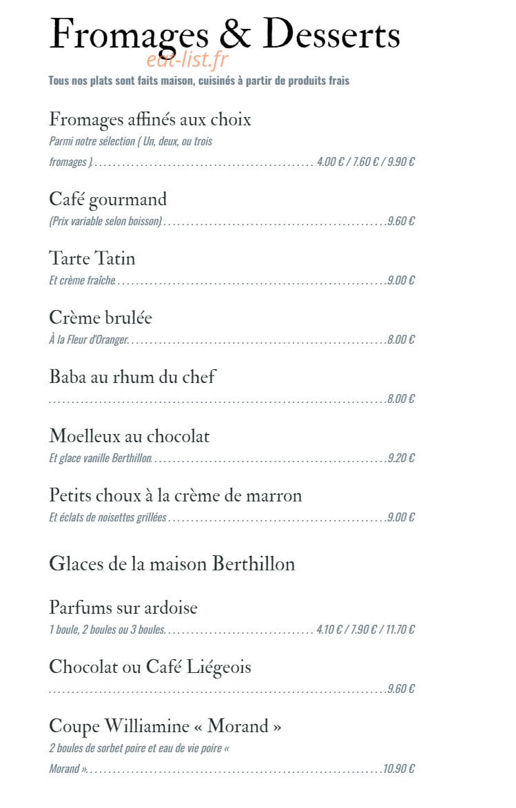 Le Marché — carte page 5