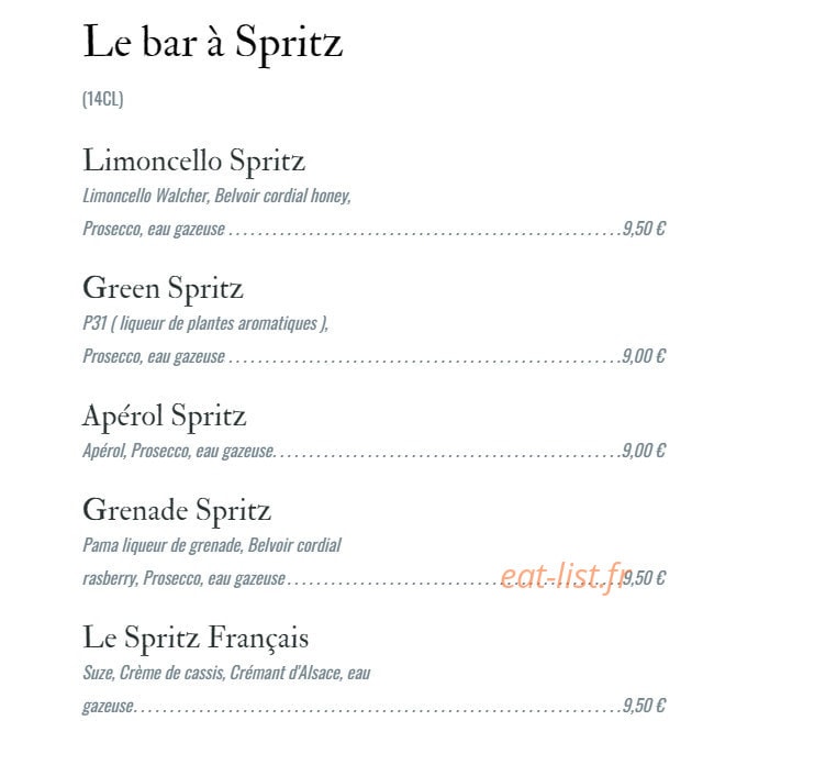 Le Marché — carte page 10