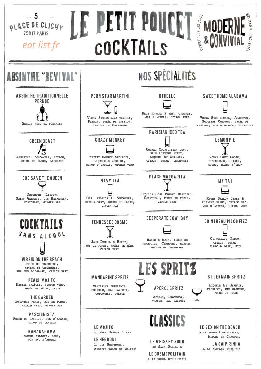 Le Petit Poucet — carte page 2