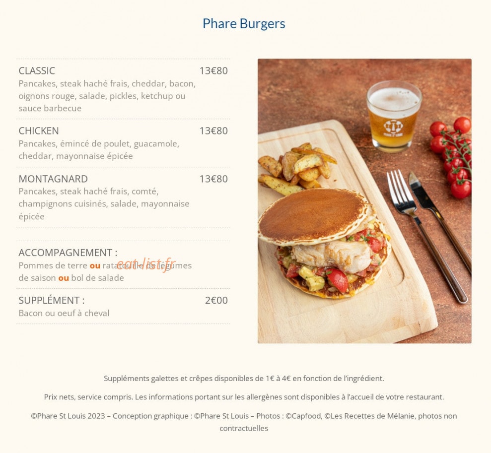 Le Phare Saint-Louis — carte page 4