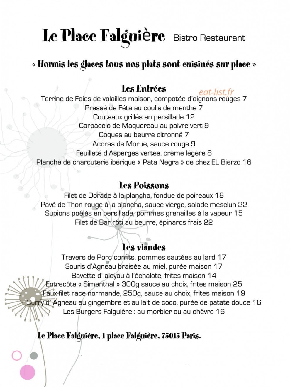 Le place falguière — carte page 1