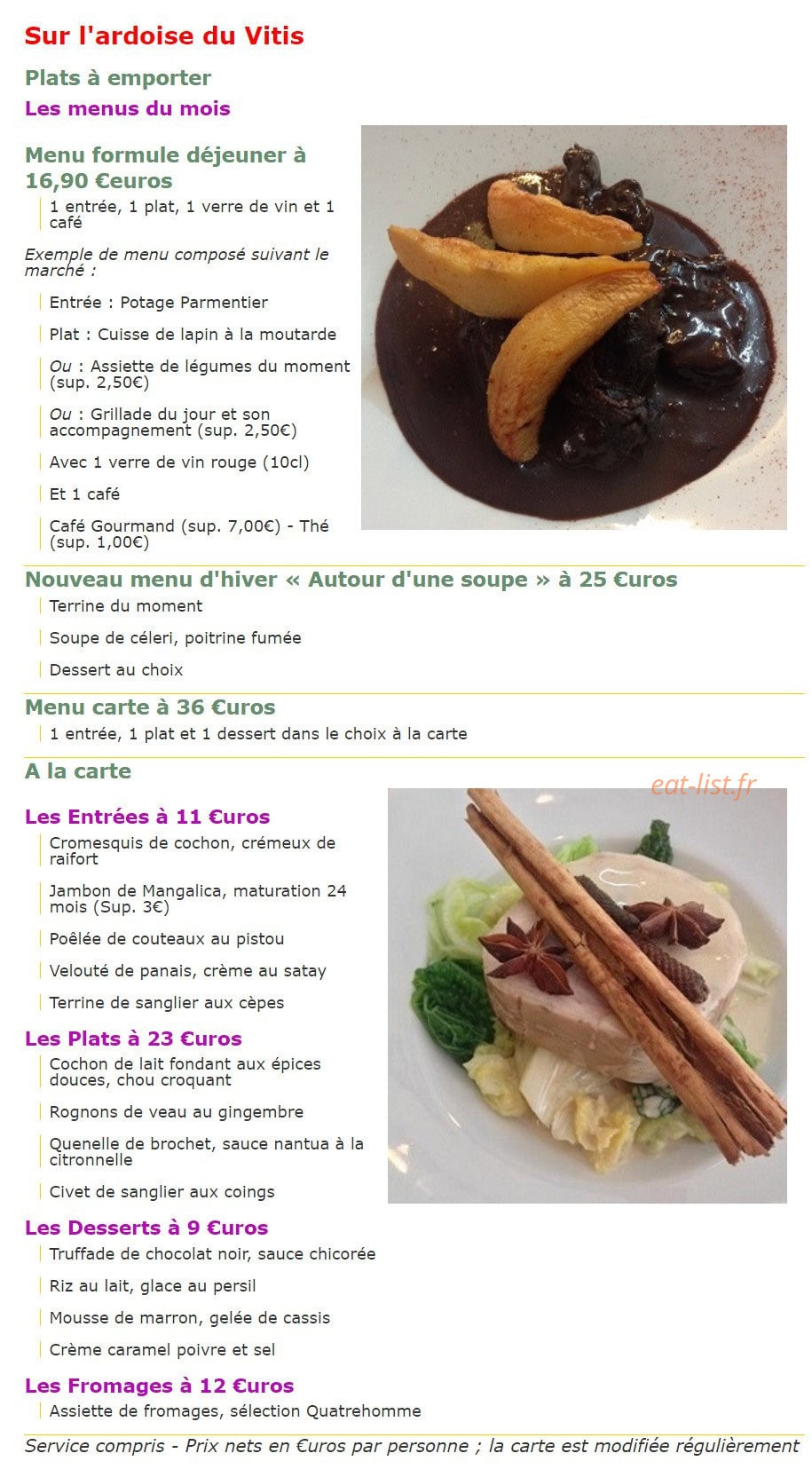 Le Vitis — carte page 1