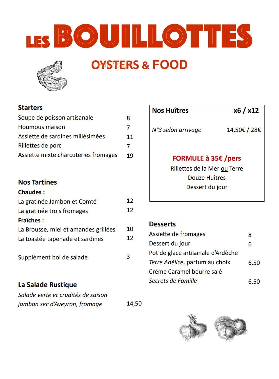 Les Bouillottes — carte page 1
