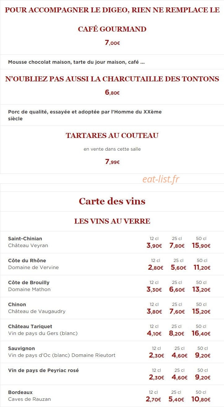 Les Tontons — carte page 7