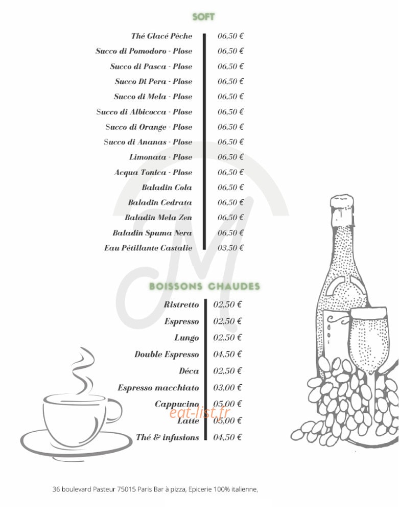 Mille Grazie — carte page 7