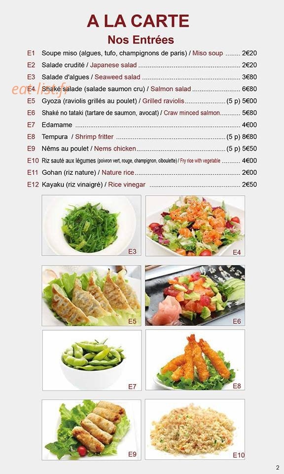 Mizumi — carte page 2