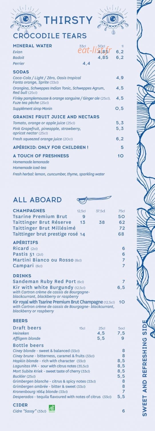 N’Cafe — carte page 5