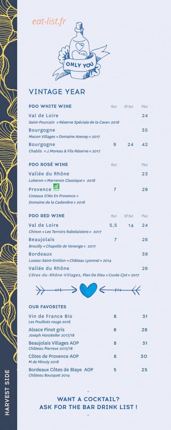 N’Cafe — carte page 6