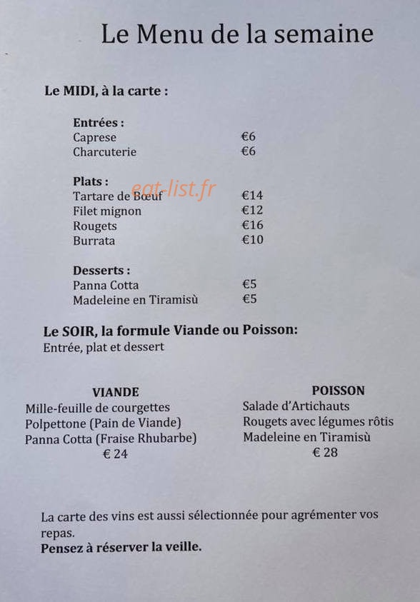Naturellement — carte page 1