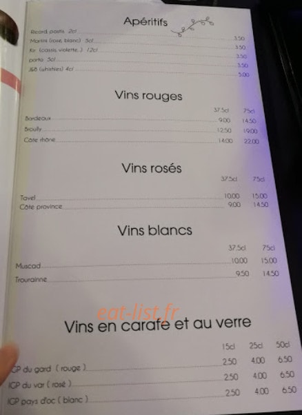 Nouilles fraîches — carte page 6
