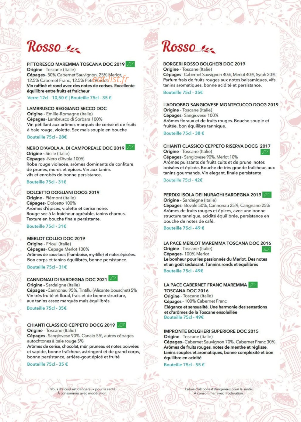 Perlamatta — carte page 4