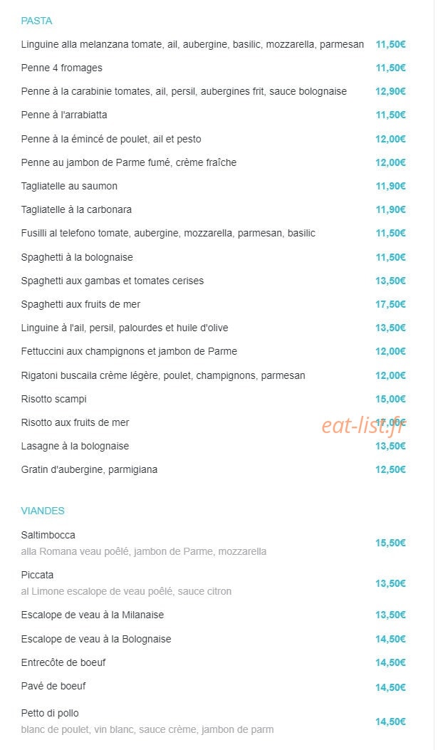 Pizza Nella — carte page 3