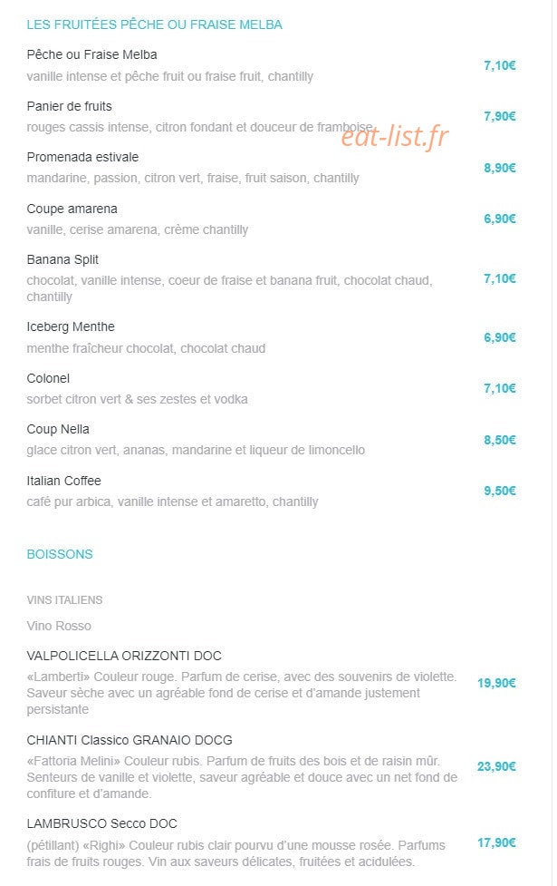 Pizza Nella — carte page 5
