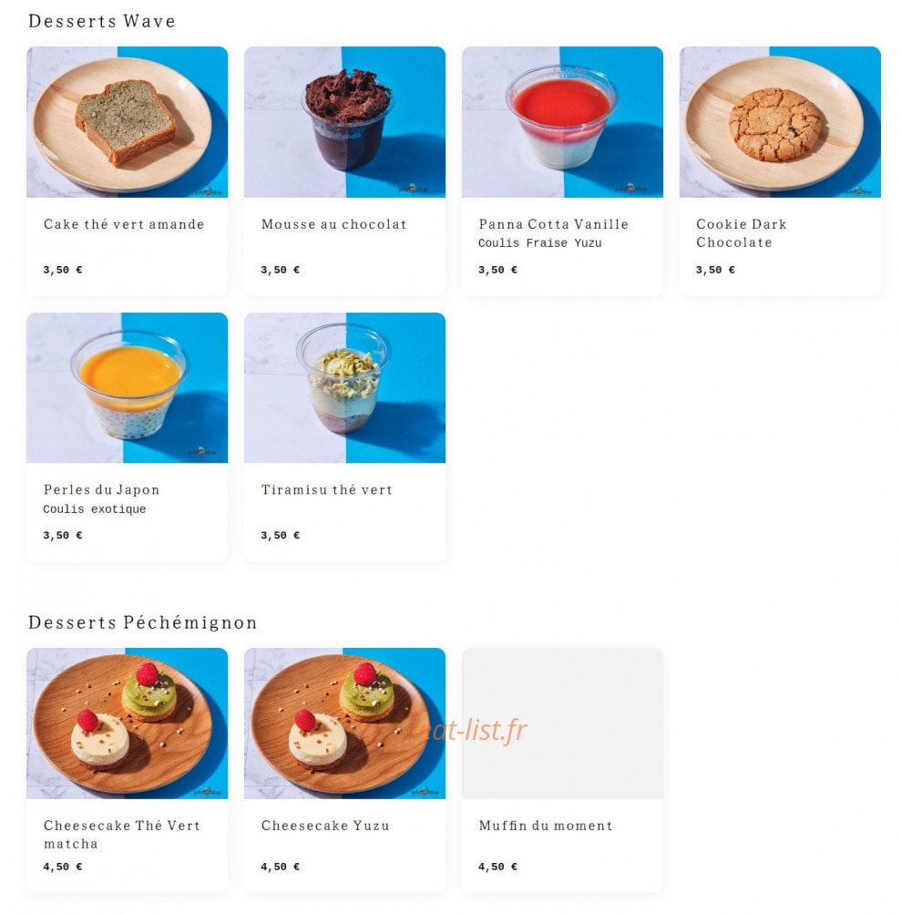 Poké Shop — carte page 4