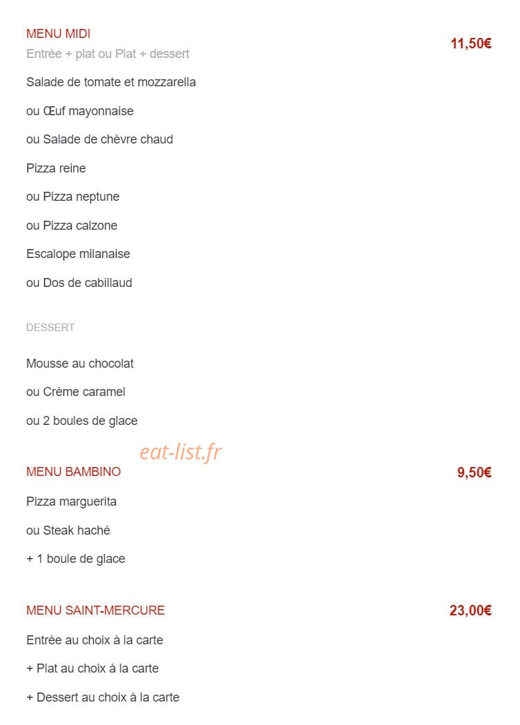 Saint Mercure — carte page 1