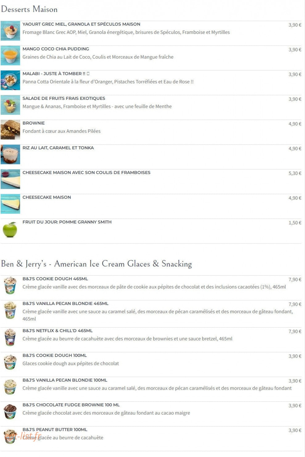 Smart Bowls — carte page 5
