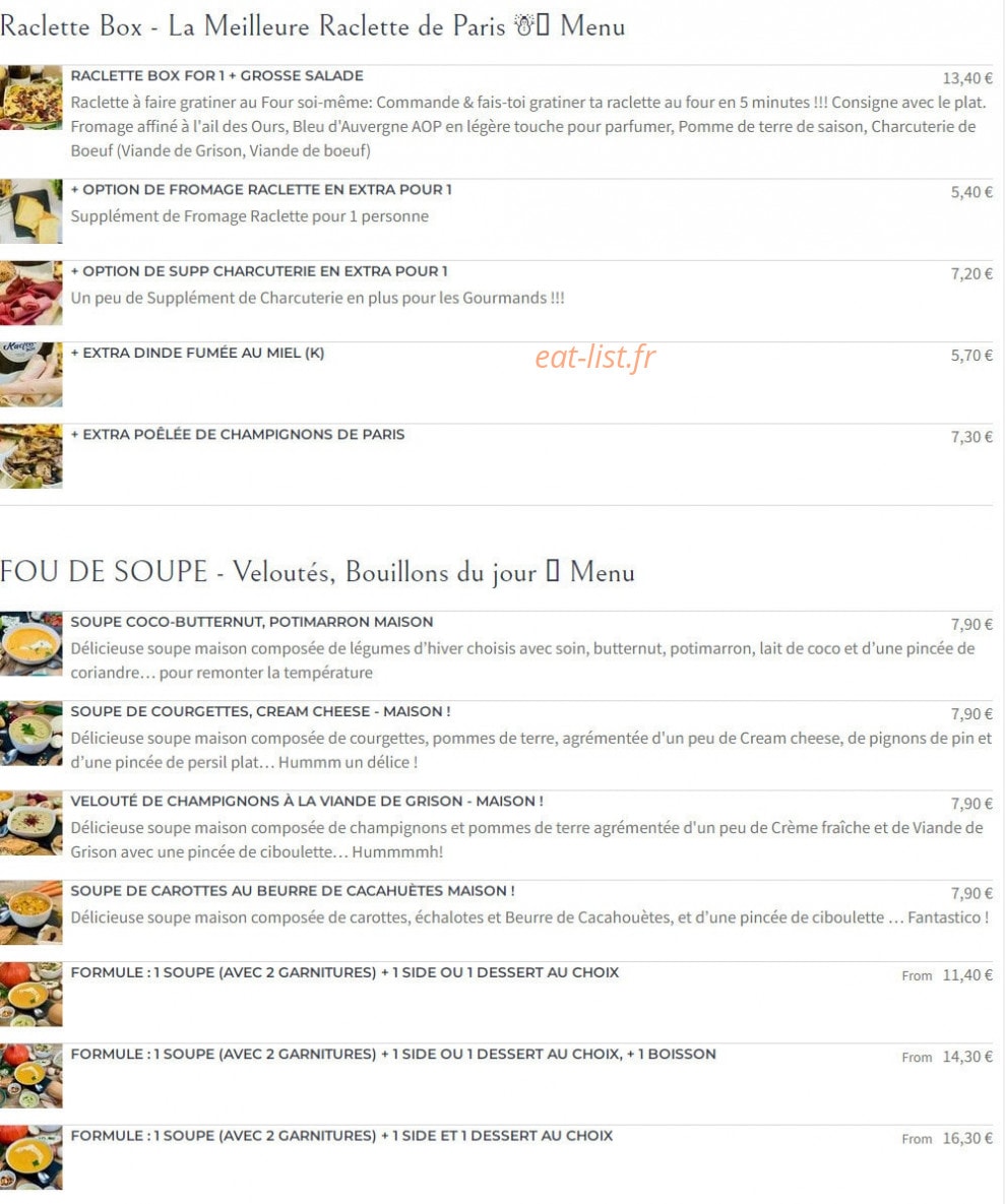 Smart Bowls — carte page 3