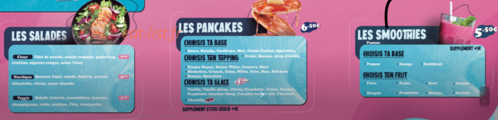 Sugar Times — carte page 2