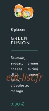 Sushi soba — carte page 27