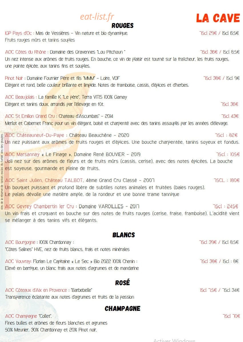 Tonton Becton — carte page 3