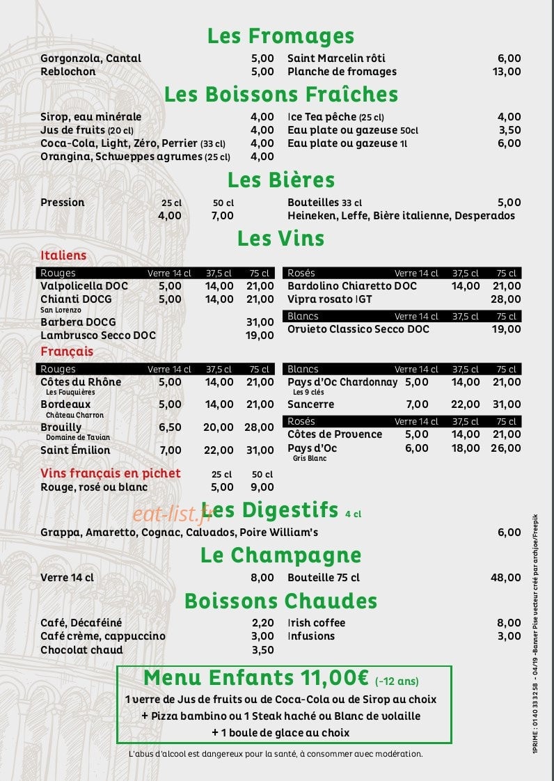 Torre di Pizza — carte page 4