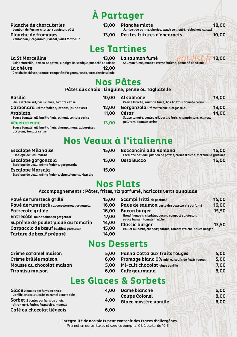Torre di Pizza — carte page 2