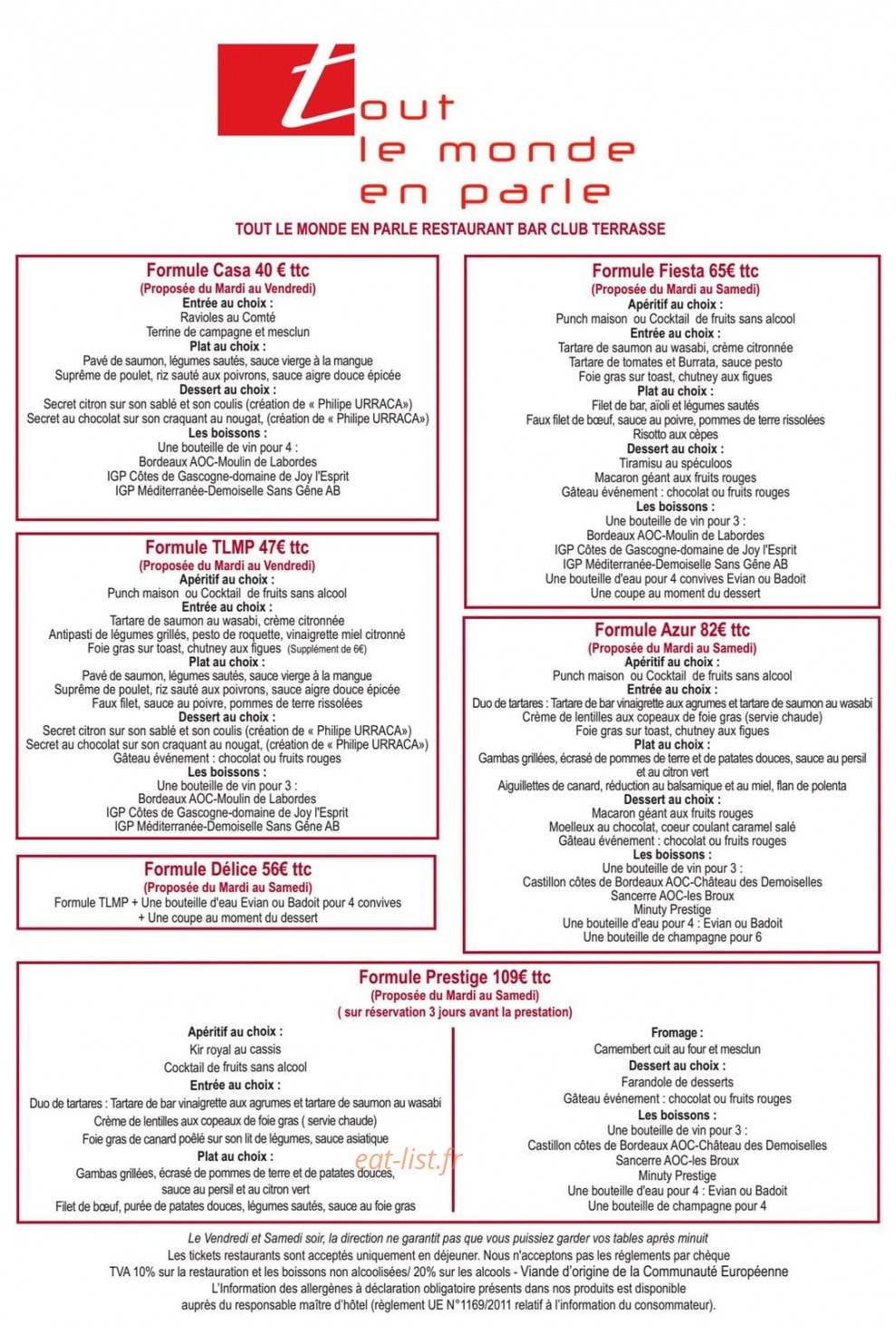 Tout le Monde en Parle — carte page 3