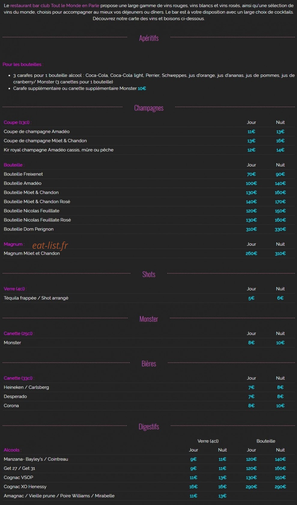 Tout le Monde en Parle — carte page 4