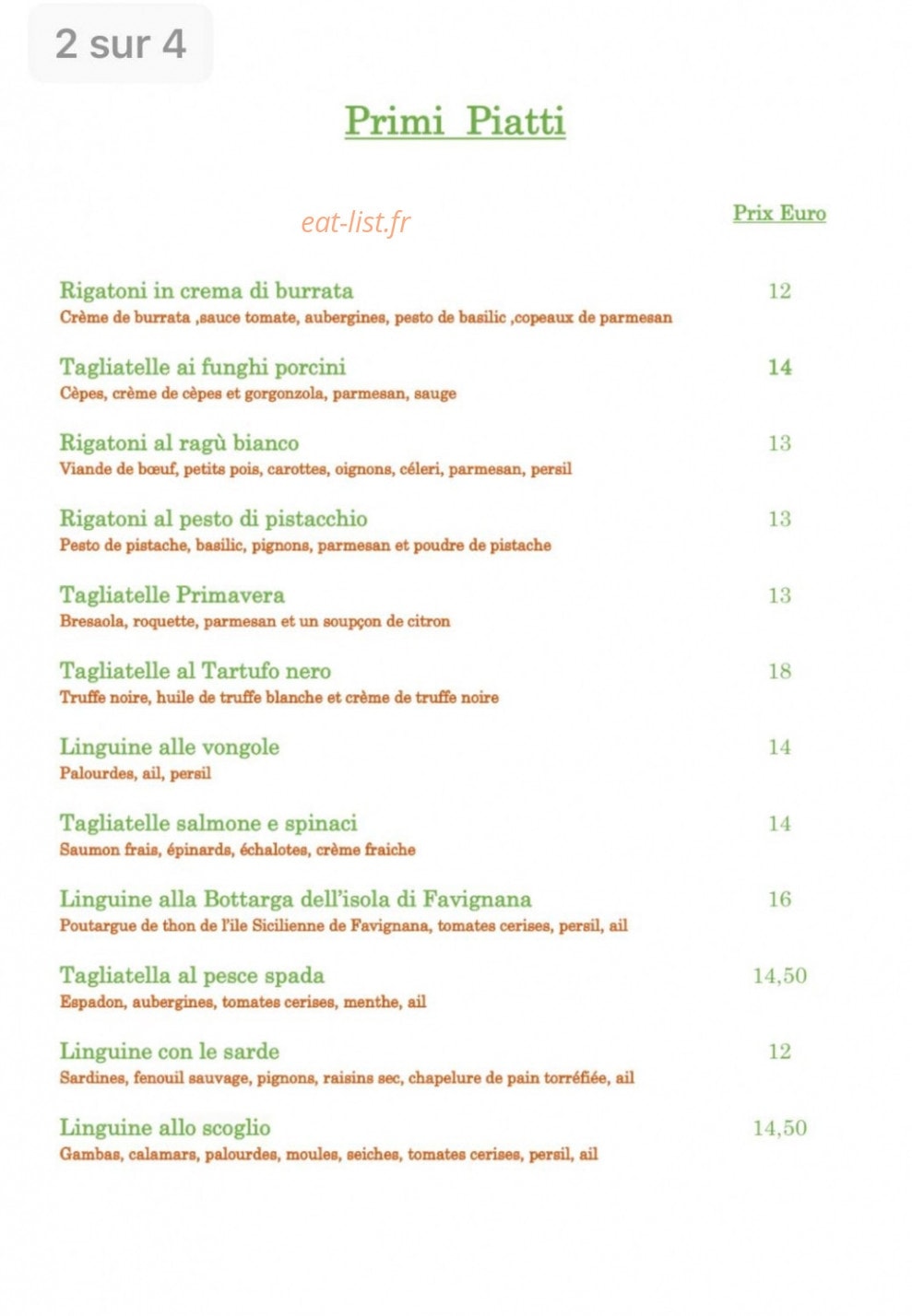 Tra di Noi — carte page 2