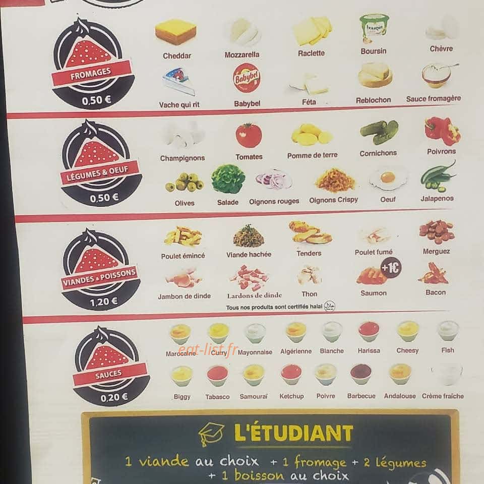 Tu fais ta crêpe — carte page 2