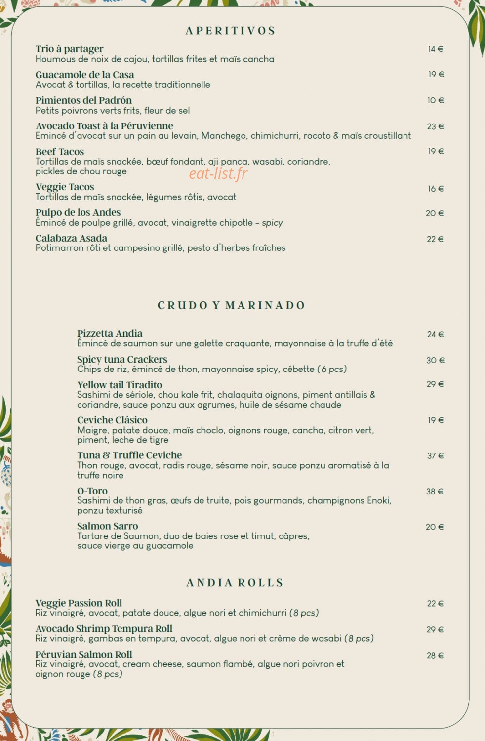 Andia — carte page 1