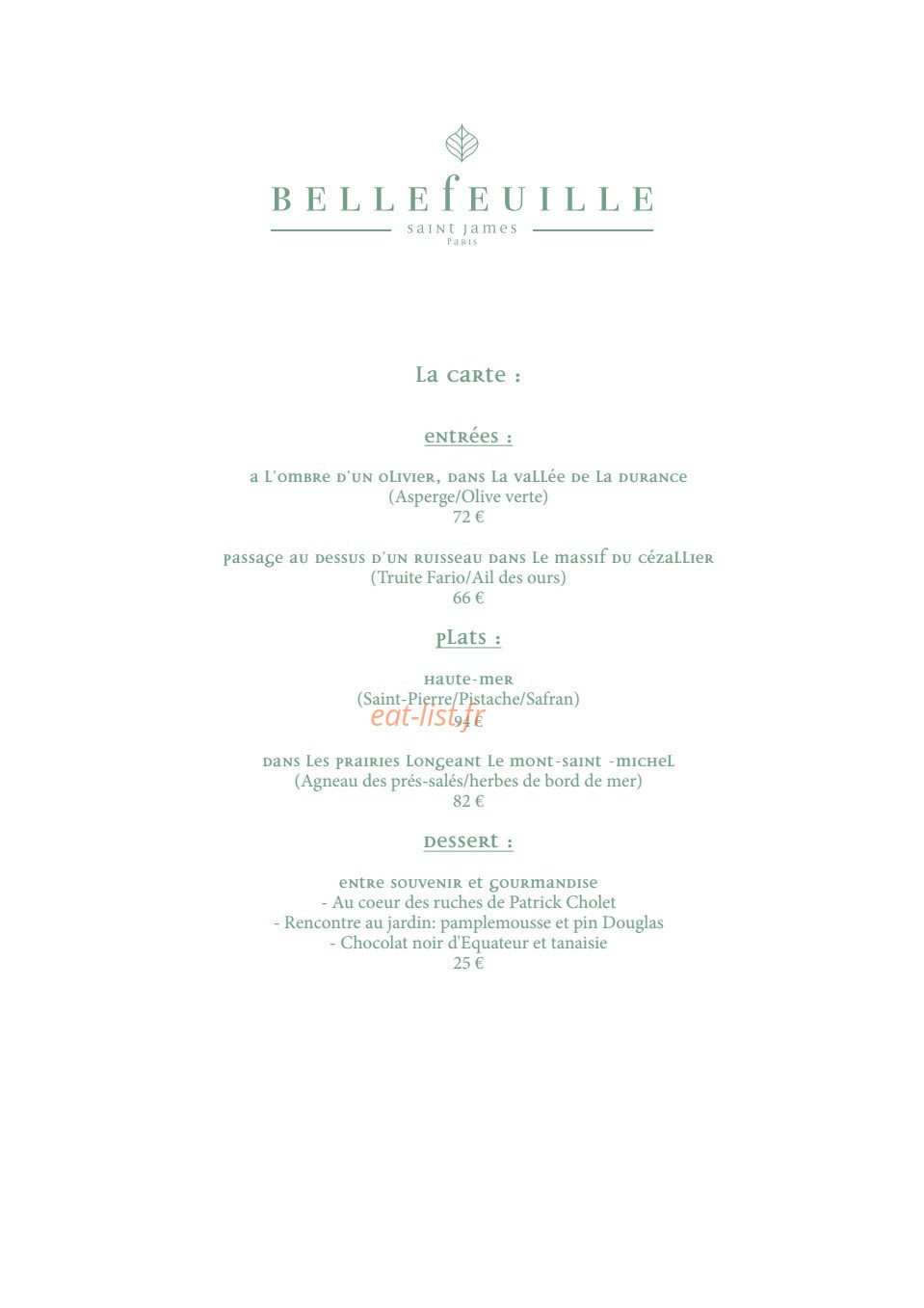 Bellefeuille — carte page 4