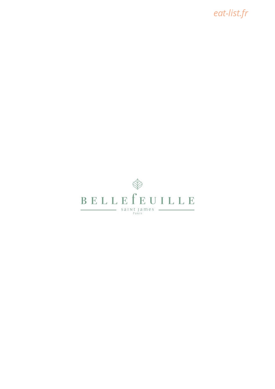 Bellefeuille — carte page 1