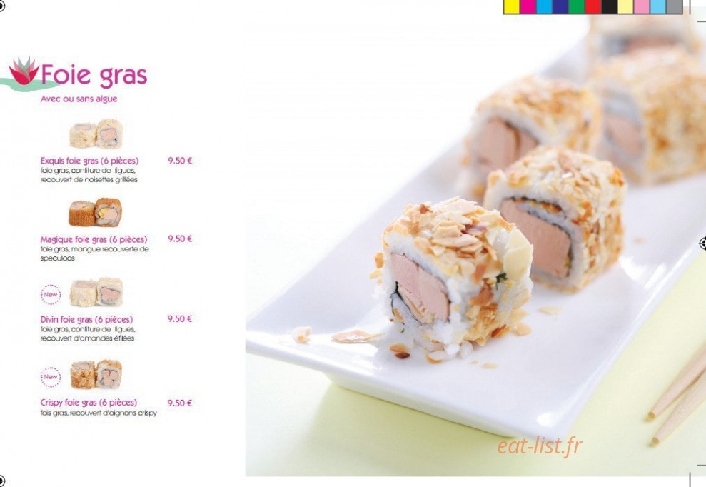 Bozen Sushi — carte page 2