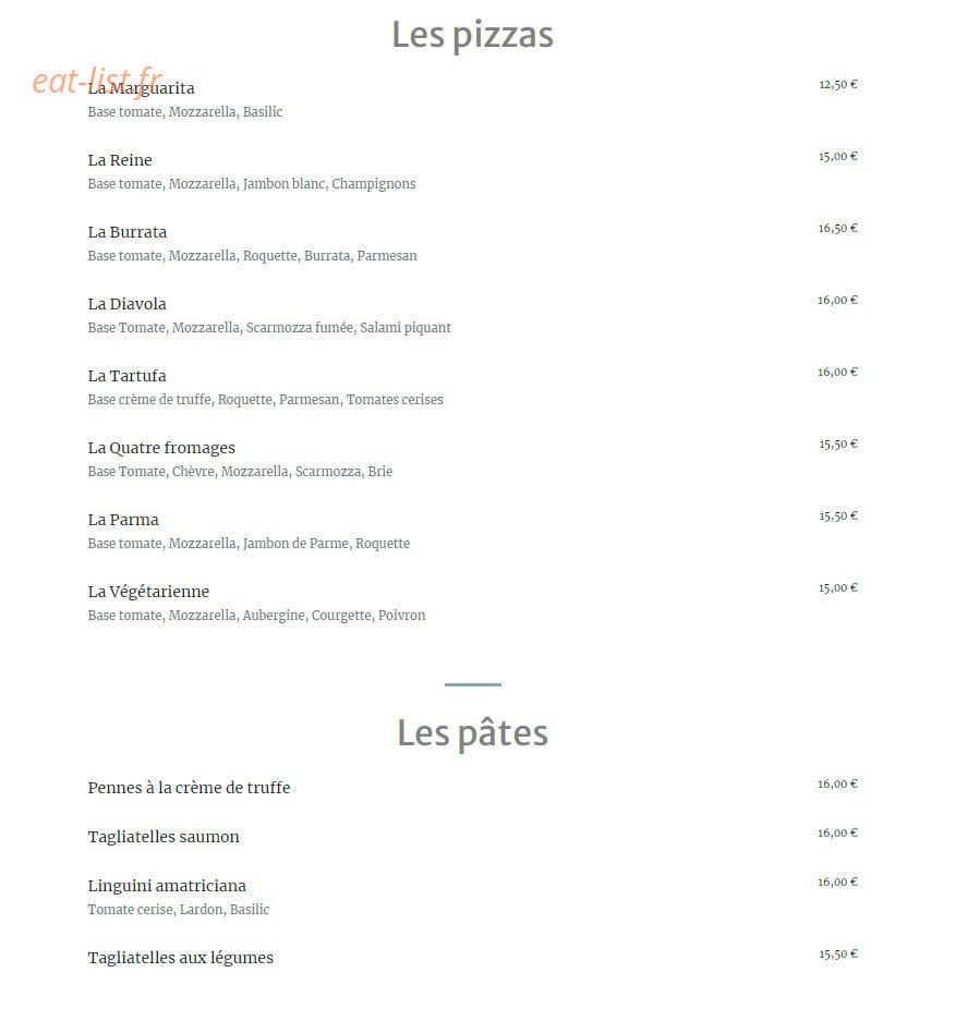 Café 55 — carte page 3