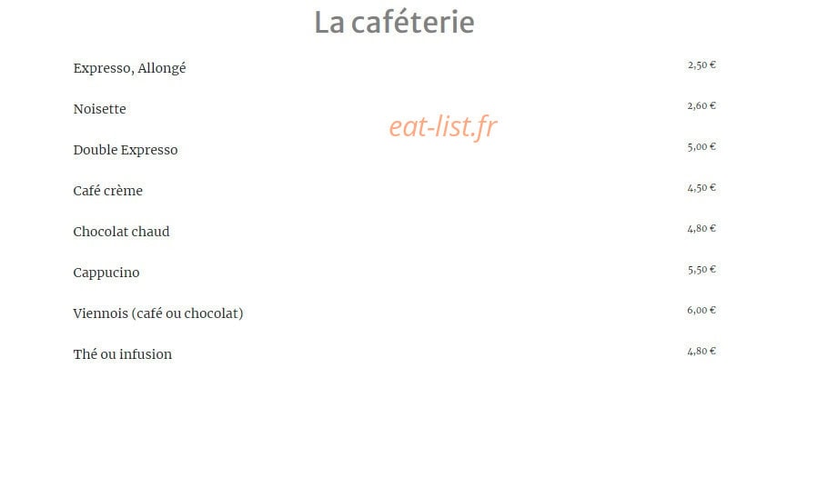 Café 55 — carte page 8