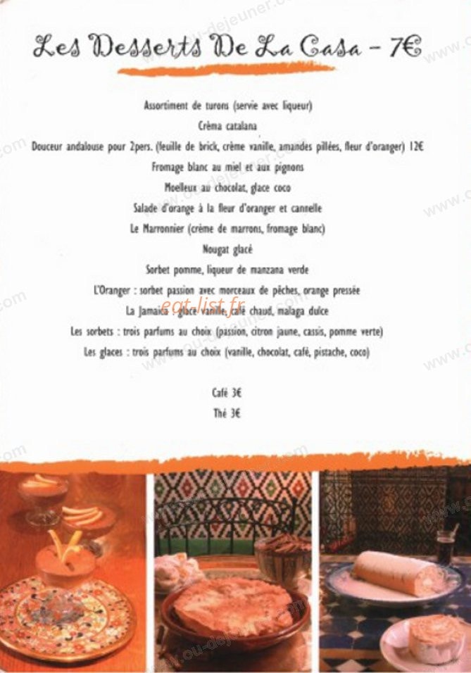Casa Paco — carte page 7