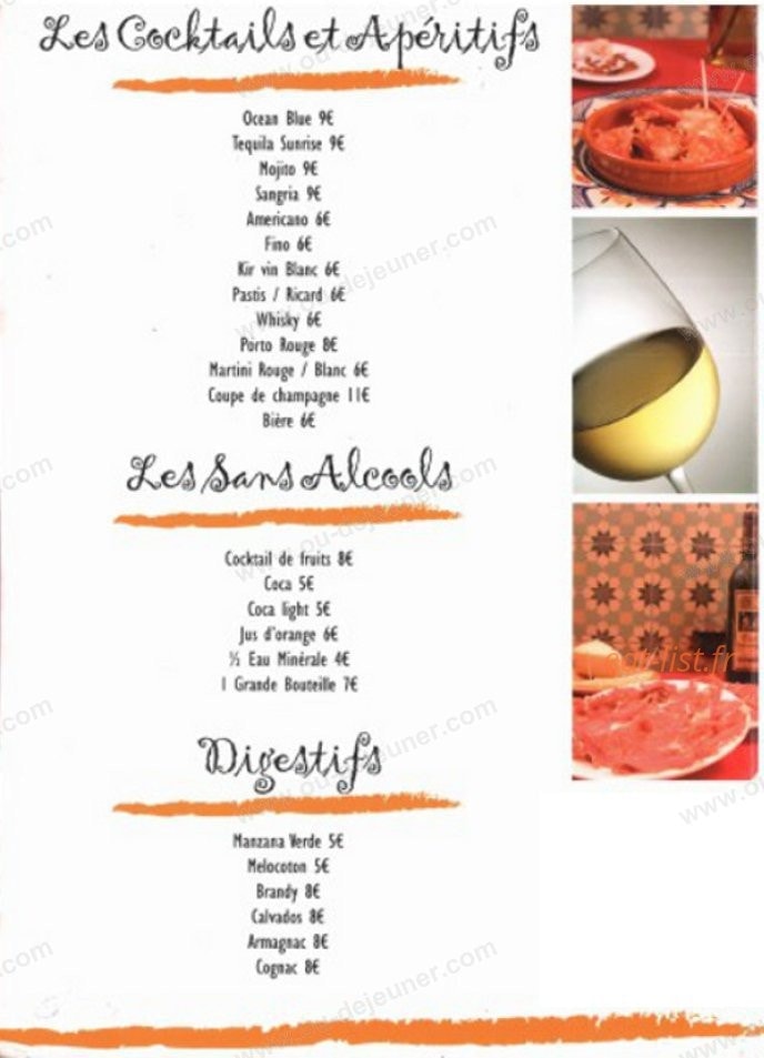 Casa Paco — carte page 4