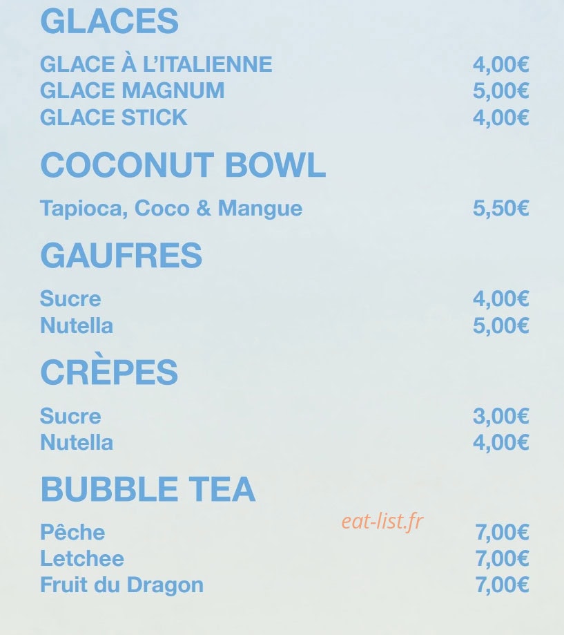Casa Trocadéro — carte page 3