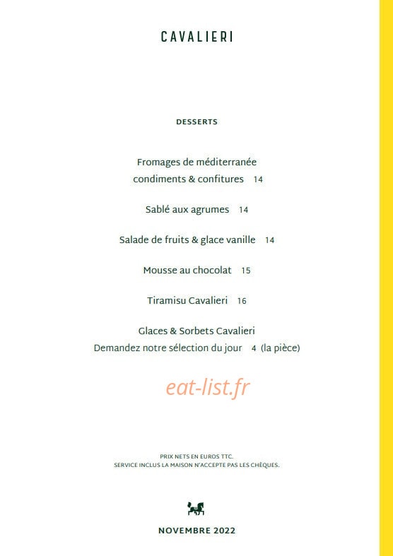 Cavalieri — carte page 3